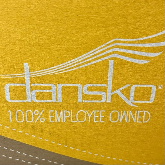 DANSKO Womens 'Rach' Black & Brown Leather Heritage Mules Size 39 US 8.5 - 9 - Picture 8 of 10